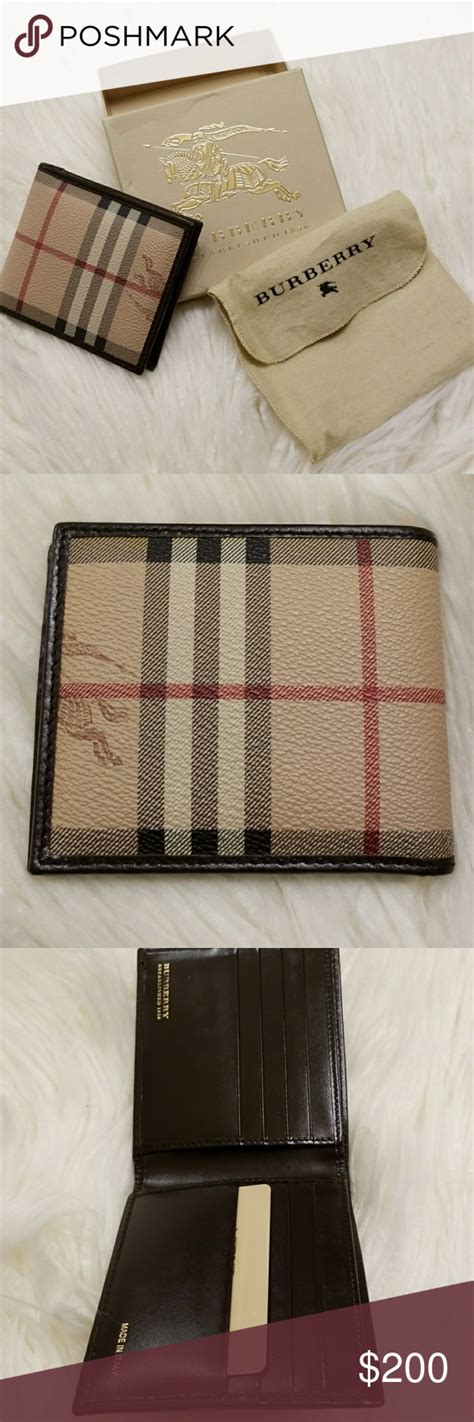 burberry wallet men au|used burberry wallets men.